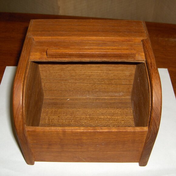 Recipe Index Box, Roll Top, Kalmar - Picture 2 of 7